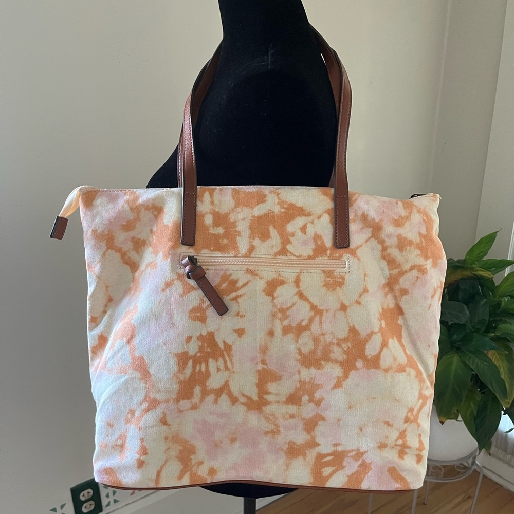 Sonoma Canvas Tie Dye Print Tote